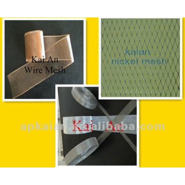 twill/plain woven/expanded/drawing/perforated current collect anode/battery/electrode mesh